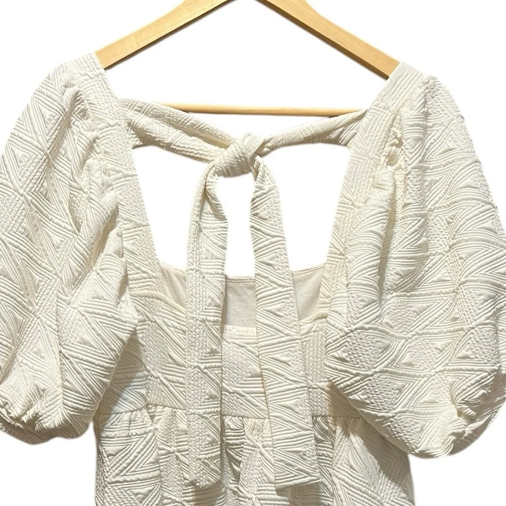 Free People Violet Mini Ivory Dress Size Small